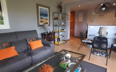 Apartamento con jardín a 200m de la playa de Barro